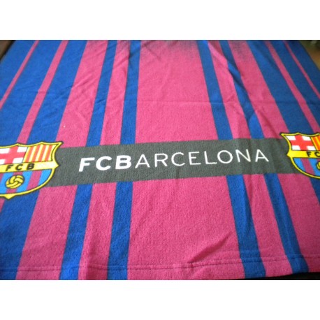 FC BARCELONA TOALLA MICROFIBRA BAÑO Y PLAYA