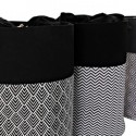 GEOMETRIC CESTA DE TELA PARA ROPA