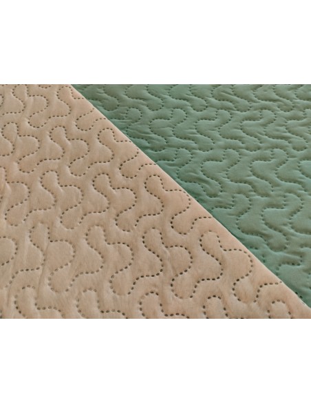 TECA BOUTI VERDE AGUA ESTAMPADA