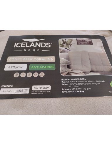 CONFORTER CORALINA BEIGE