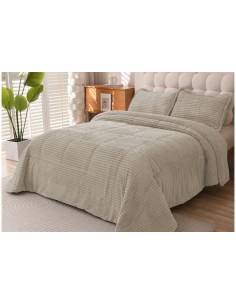 Edredón Comforter Sedalina/Sherpa Borreguito Alice beige