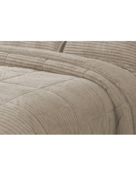 Edredón Comforter Sedalina/Sherpa Borreguito Alice beige