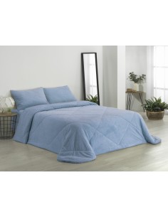 EDREDON CORALINA SHERPA AZUL