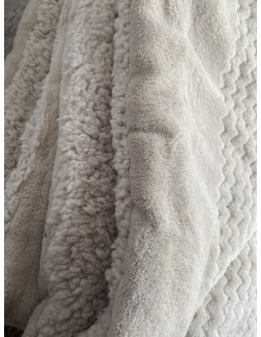 EDREDON CORALINA SHERPA CRUDO