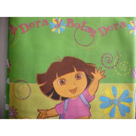 Dora Exploradora juego de sábanas 90 cms.